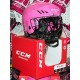 CCM/Otny PINK Ringette Helmet Combo